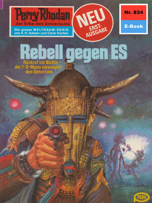 cover image of Perry Rhodan 834